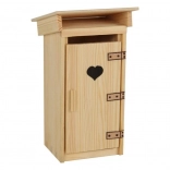 Drewniany zestaw do budowy sławojki 1:16 – model do klejenia