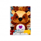 Renifer ze światłem i dźwiękiem do uspokajania dzieci