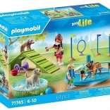 Playmobil myLife psi plac zabaw i tor agility