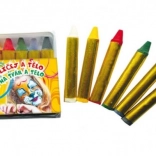 Farby do twarzy i ciała – zestaw 6 sztuk