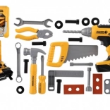 Dziecięcy zestaw narzędzi z wkrętarką akumulatorową