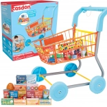 Dziecięcy wózek zakupowy z produktami 50 cm CASDON Little Shopper