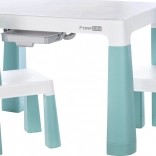 Plastowy stolik z krzesełkami Neo