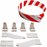 Bandę i uchwyty do torów Carrera Evolution, Digital 132 i Digital 124 – zestaw 3 m