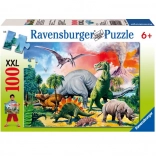 Ravensburger puzzle Wśród dinozaurów