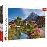 Puzzle TREFL 2000 elementów – letnie Alpy