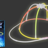 Świecąca czapka z pałeczkami