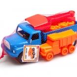 Dino Tatra z platformą – zestaw do piasku 5 szt.