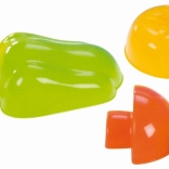 Foremki Lena do gotowania w kształcie papryki, grzyba i pomidora