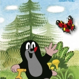 kolorowanka Krecik do odrysowania A5