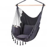 Wiszący fotel brazylijski MalTec ciemnoszary