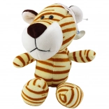 Pluszowy tygr z przyssawką, kremowy, 23 × 12 cm