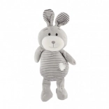 Pluszowy króliczek w paski 25 cm