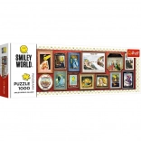 Panoramiczne puzzle SMILEY Galerie 1000 elementów