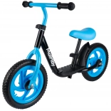 Biegówka czarno-niebieska z kołami 12"