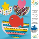 Djeco 3D kołyszące kolorowanki dla dzieci