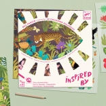 DJECO Kalkomanie inspirowane Douanierem Rousseau