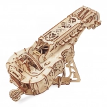 Ugears mechaniczna drewniana lira korbowa (hurdy-gurdy) – zestaw do samodzielnego montażu