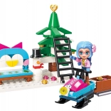 Qman Wesołe Święta – skuter śnieżny i choinka