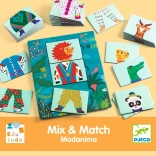 DJECO gra stołowa Mix & Match Modanimo