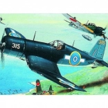 Plastikowy model samolotu F4U-1 Corsair do złożenia