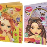 Książka z naklejkami – ubierz swoją laleczkę A5