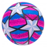 Gumowa piłka z jasnymi gwiazdami niebieska 24 cm