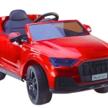 Samochodzik na baterie Audi Q7 czerwony lakierowany
