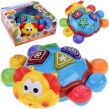 Interaktywny uciekający żuczek dla maluchów z melodiami i światłami