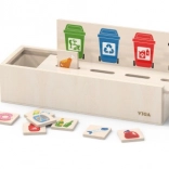 VIGA drewniana gra do nauki segregacji odpadów
