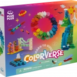 Plus-Plus Naucz się budować Tęczowy super zestaw