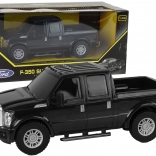 Czarny Pickup Ford F-350 z Napędem Frykcyjnym 1:28
