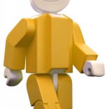 Seváček żółty – figurka maskota SEVA (duża i mała)