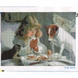 Malowanie diamentowe Oczekiwanie 30 × 40 cm