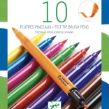 Dwustronne flamastry DJECO - Klasyk