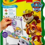 Crayola kolorowe kształty i kolory PAW PATROL – aktywna kolorowanka