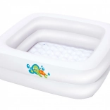 Bestway dmuchana dziecięca wanienka i basen 2w1 BABY STEP 1-2-3 (86 × 86 cm)