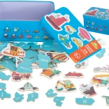 Puzzle w Puszce Pojazdy