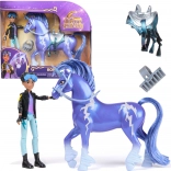 Unicorn Academy figurki RORY & STORM jeździec i jednorożec z akcesoriami