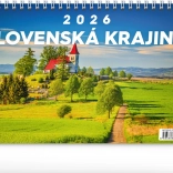 Kalendarz biurkowy Słowacka kraina 2026