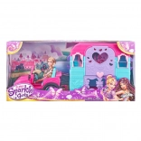 Lalka SPARKLE GIRLZ z jeepem i kempingową przyczepą 26,5 cm