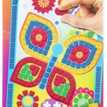 Zestaw kreatywny: mozaika według kolorów – metaliczna, A5, motyw motyl