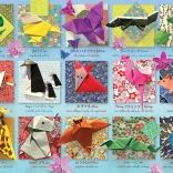 COBBLE HILL puzzle origami zwierzątka – 500 elementów