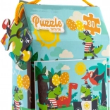 Puzzle dinozaury 30 elementów 29 × 18 cm
