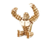 RoboTime drewniane puzzle 3D goryl
