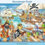 Ravensburger puzzle Bitwa na otwartym morzu 36 elementów