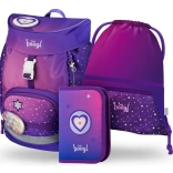 Zestaw szkolny BAAGL Airy Konie Serce