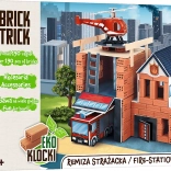 Klocki BRICK TRICK remiza strażacka XL