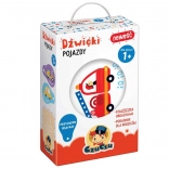 CzuCzu odgłosy pojazdów – obrazkowa książeczka na kółeczku