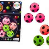 Zestaw gumowych piłek do piłki nożnej 6 szt.